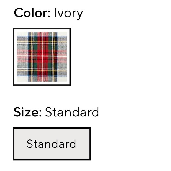 Stewart Plaid Sham - Picture 5 of 5